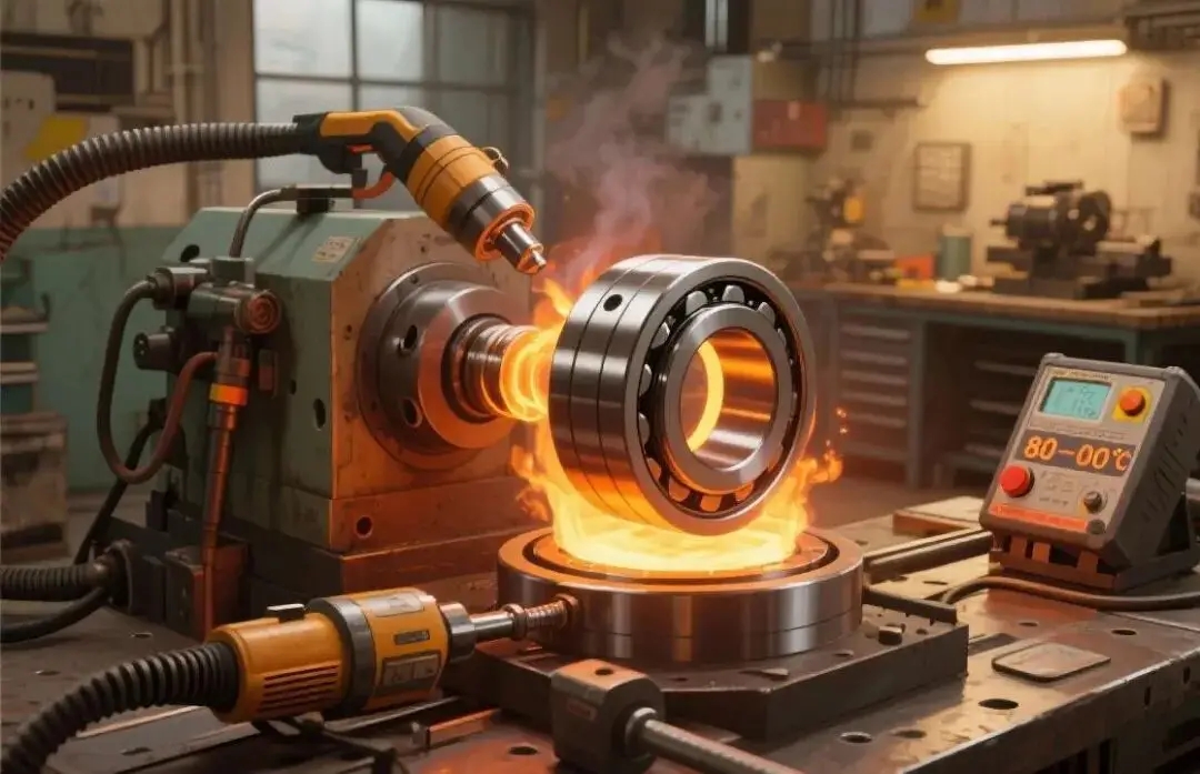 轴承加热指南：掌握温度上限，避免安装损伤